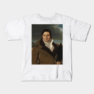 Joseph-Antoine Moltedo by Jean-Auguste-Dominique Ingres Kids T-Shirt